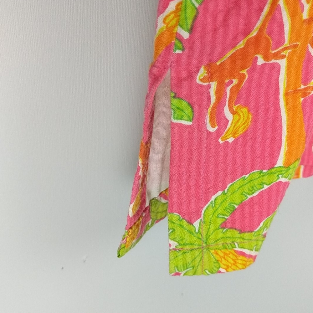 Lilly Pulitzer tropical dress size medium - Picture 8 of 8